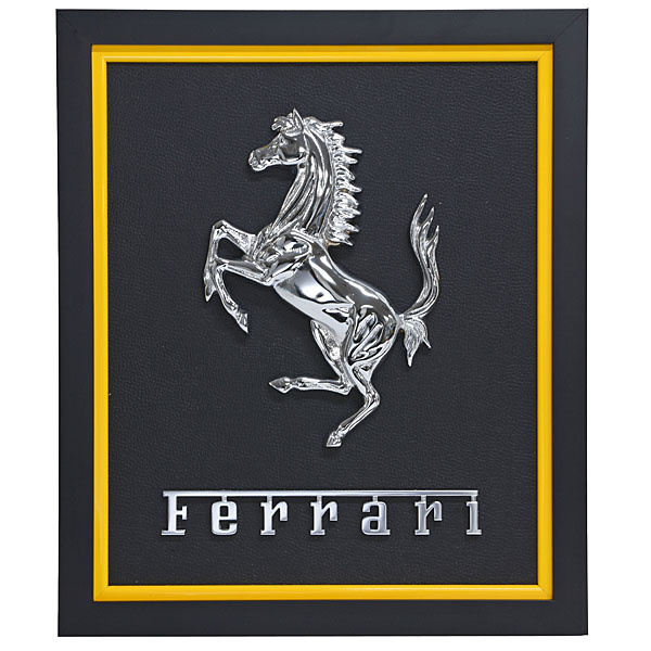 Ferrari Cavallino & ロゴ額装オブジェ