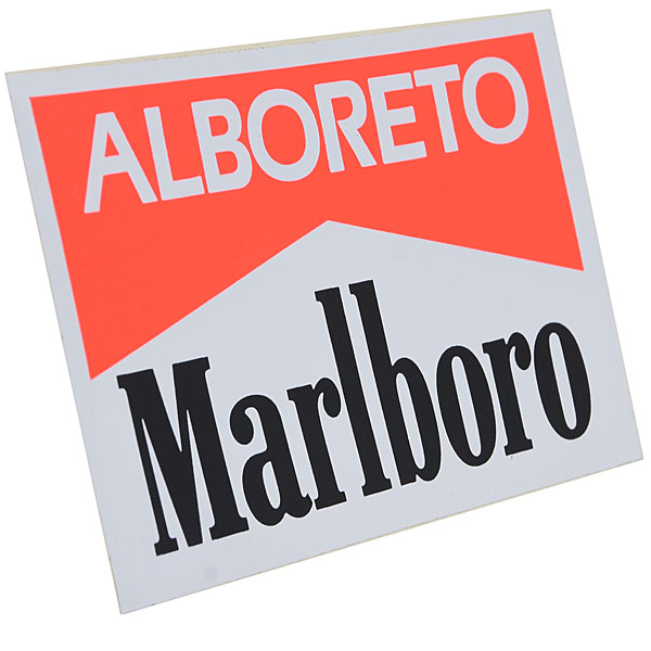 Scuderia Ferrari Marlboro Sticker(M.Alboreto)