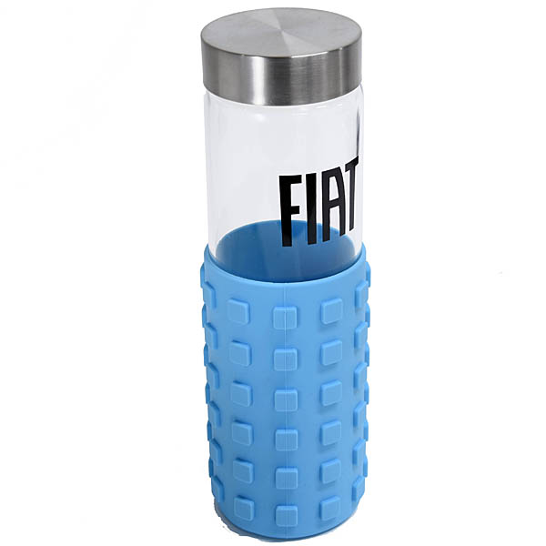 FIAT Genuine Silicone Grip Glass Bottle 