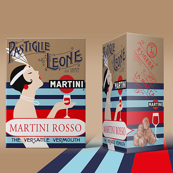 Leone MARTINI RACINGǥ(Martini Rosso)