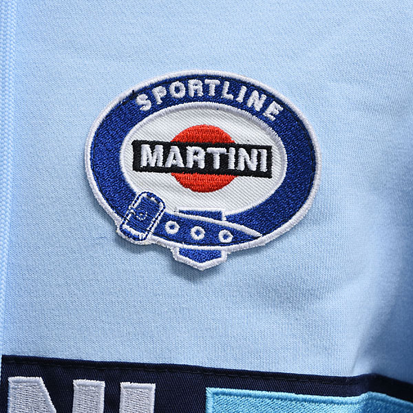 MARTINI RACING Official Hooded Felpa(Light blue) by Sparco