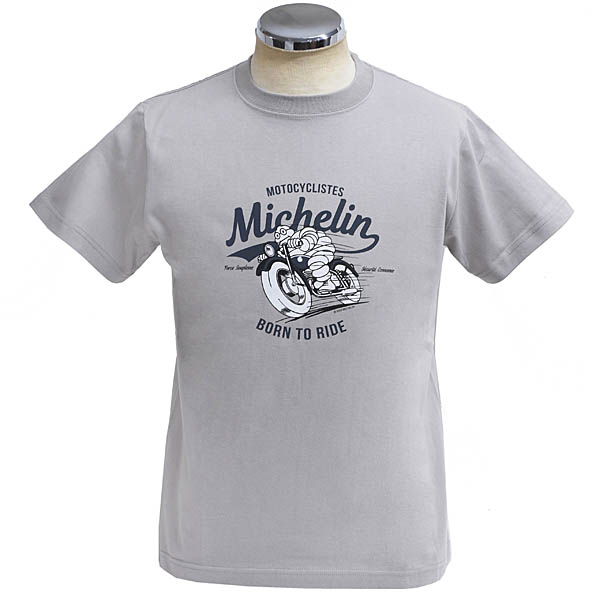 MICHELIN Official T-Shirts -MOTO-(Light Gray)