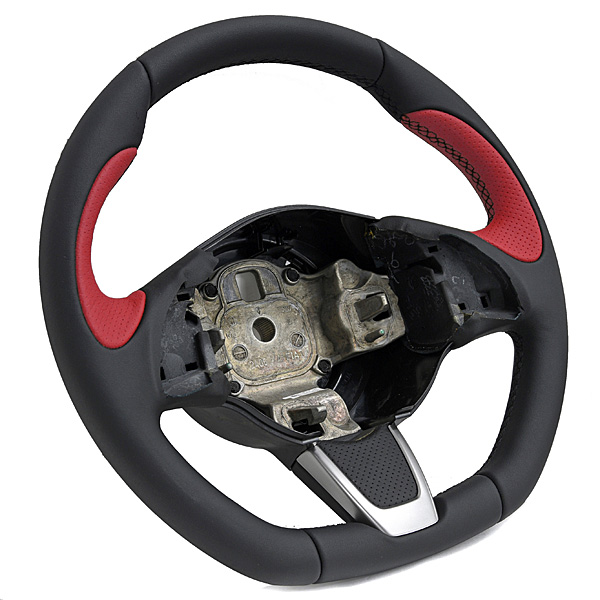 ABARTH Genuine 500 Steering Wheel (~series 3) (black/red)