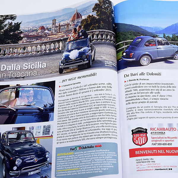 FIAT 500 CLUB ITALIA 2024ǯ N.3