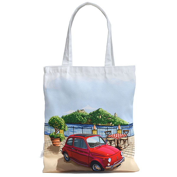 FIAT Official Nuova  500 Tote Bag(Riviera)