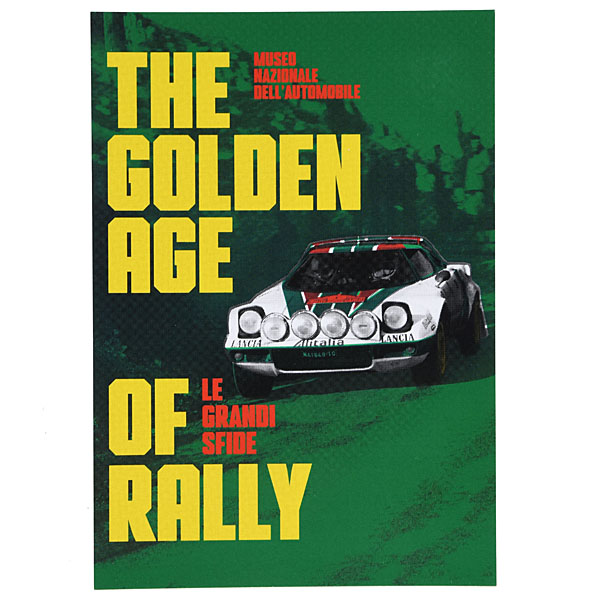 Museo Nazionale dell'Automobile The Golden Age Of Rally Exhibition Commemorative Postcard