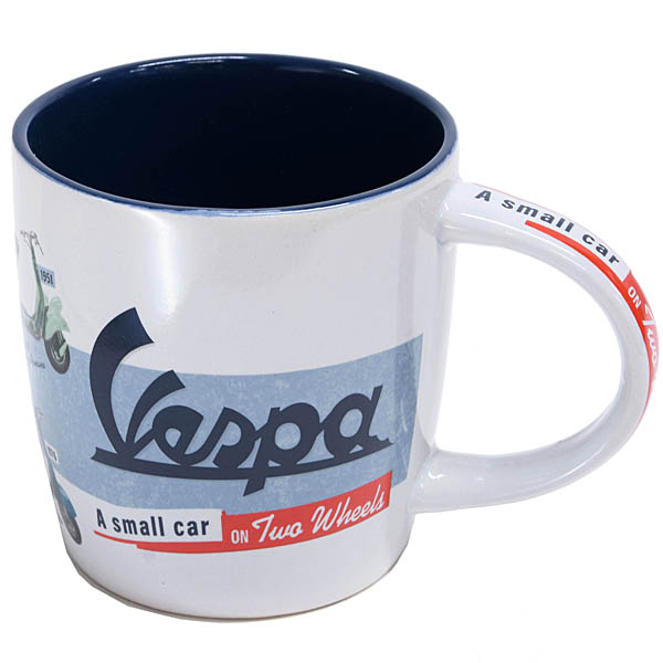 Vespa Official Mug Cup-Tow Wheels- : Italian Auto Parts & Gadgets Store