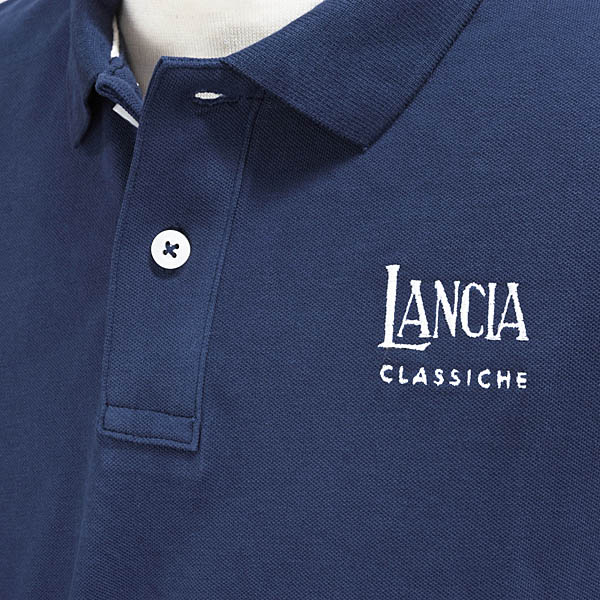 LANCIA Official CLASSICHE Blue Polo Shirts