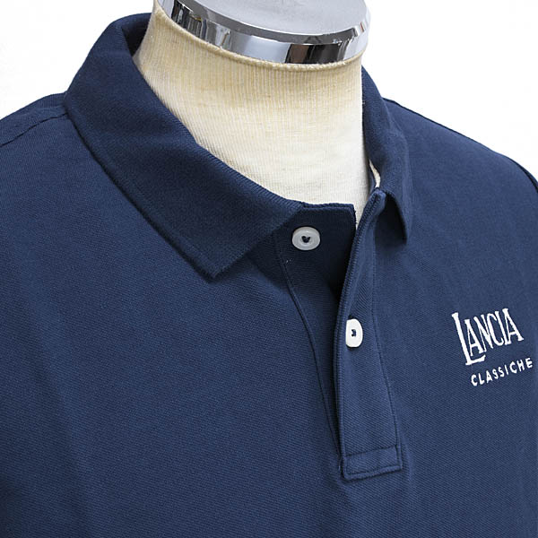 LANCIA Official CLASSICHE Blue Polo Shirts