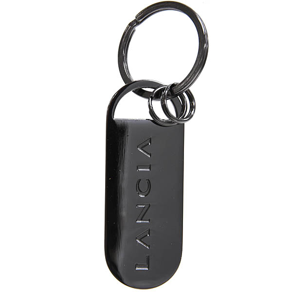 LANCIA Official CORE Collection Black Metal Keyring