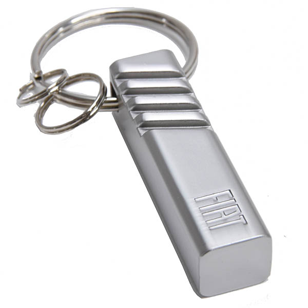 FIAT Official New Logo Metal Keyring