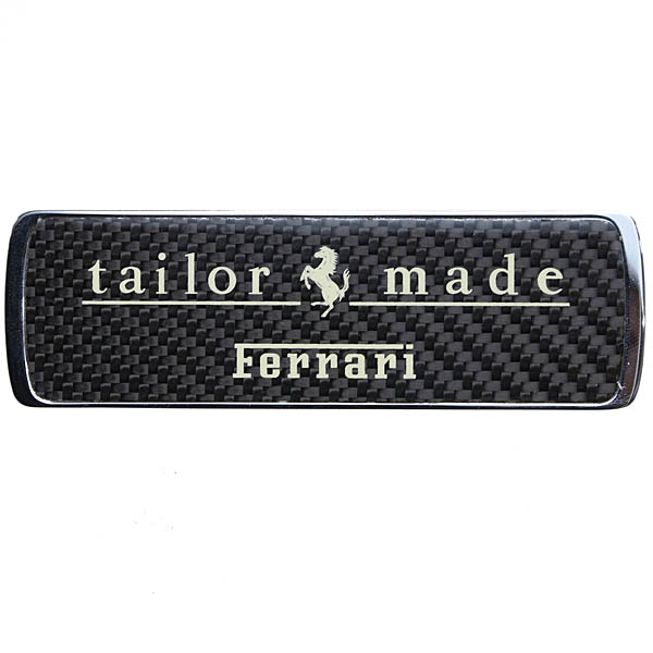 Ferrari Genuine Tailor Made Plate