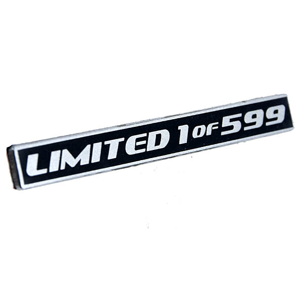Ferrari 599GTO Limited Plate