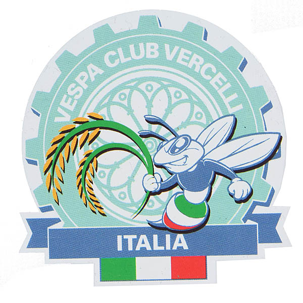 Vespa Club VERCELLI エンブレムステッカー