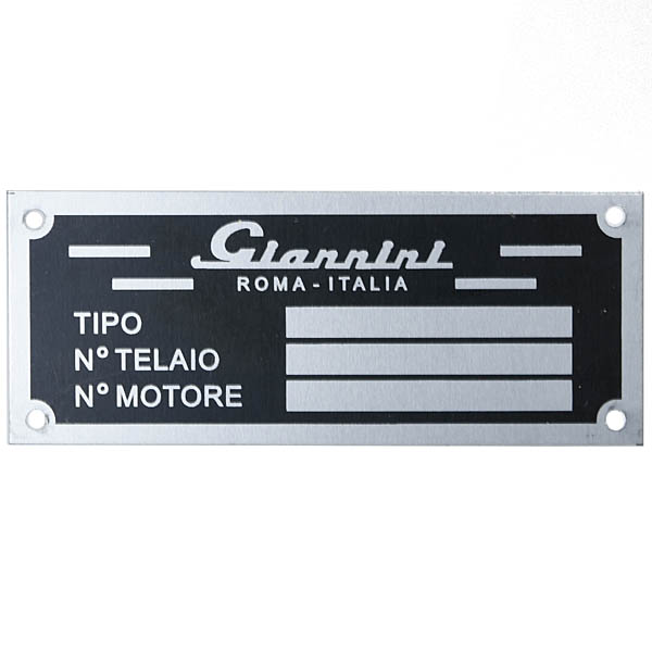 GIANNINI chassis plate