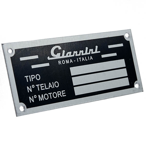 GIANNINI chassis plate