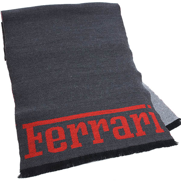 Ferrari Official Bi Color Wool Scarf