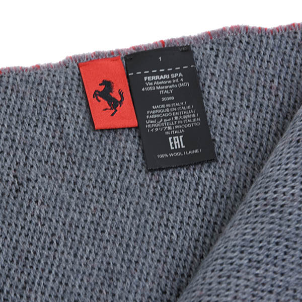 Ferrari Official Bi Color Wool Scarf