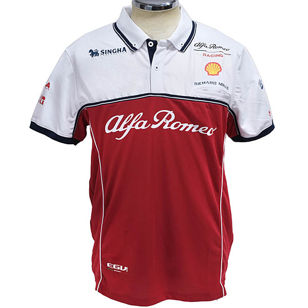 Alfa Romeo RACING 2019 Team Staff Polo Shirts