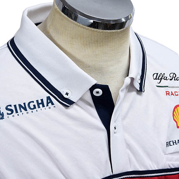 Alfa Romeo RACING 2019 Team Staff Polo Shirts