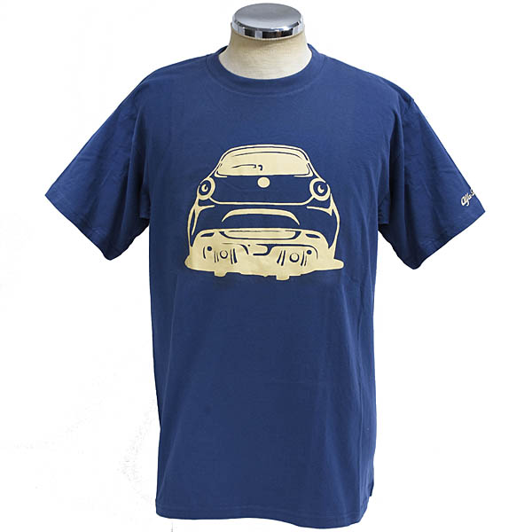 Alfa Romeo MitoイラストレーションTシャツ(ネイビー)