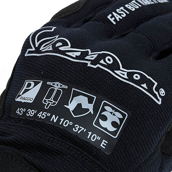 Vespa Official DEC Touch Gloves (Black)