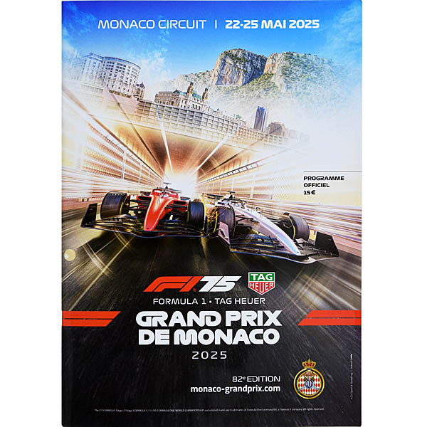 F1 Monaco GP 2025オフィシャルプログラム