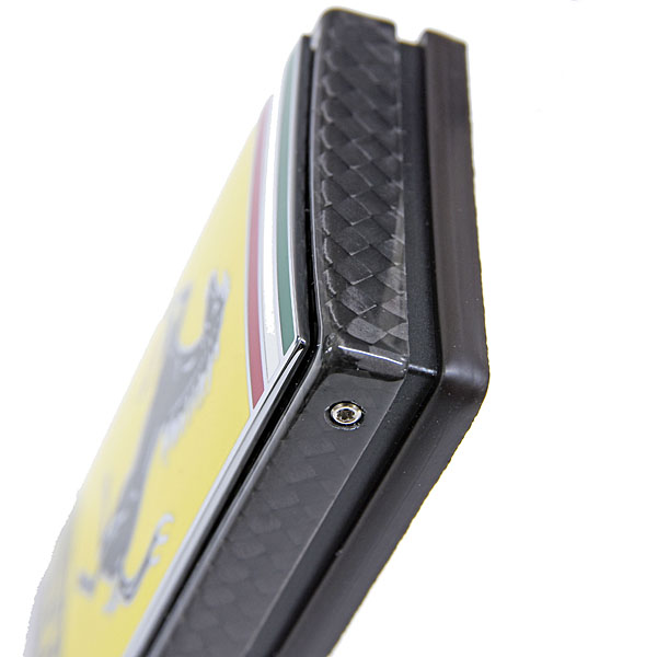 Ferrari Genuine 12 Cilindri Carbon Bezel Ignition Key (Yellow)