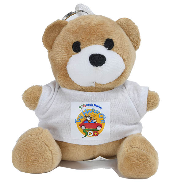 FIAT 500 CLUB ITALIA Official Bear Mascot Keyring