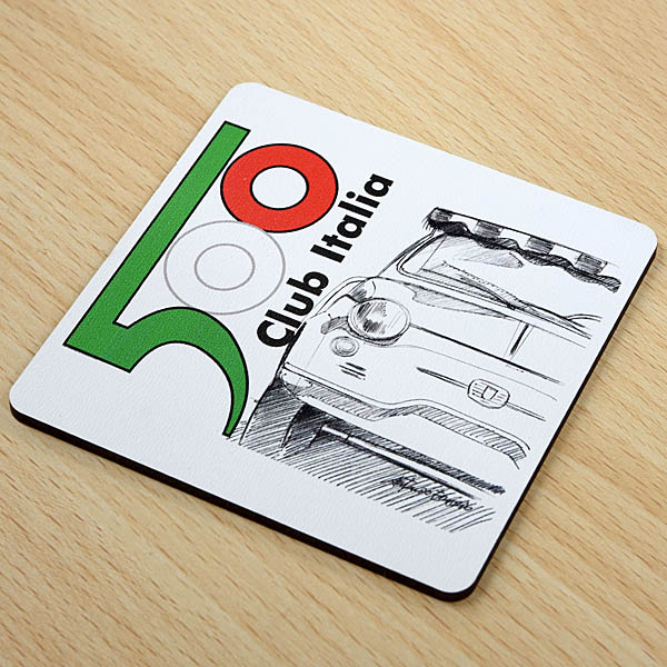 FIAT 500 CLUB ITALIA Official Coaster
