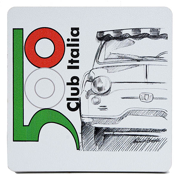 FIAT 500 CLUB ITALIA Official Coaster