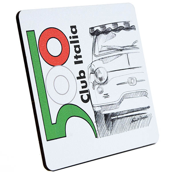 FIAT 500 CLUB ITALIA Official Coaster