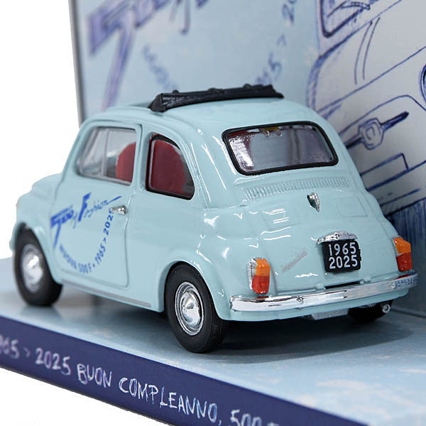 1/43 FIAT 500F 60th Anniversary FIAT CLUB ITALIA 2025 Miniature Model