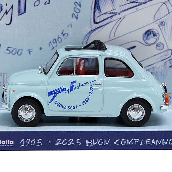 1/43 FIAT 500F 60th Anniversary FIAT CLUB ITALIA 2025 Miniature Model