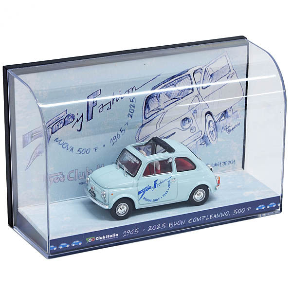 1/43 FIAT 500F 60th Anniversary FIAT CLUB ITALIA 2025 Miniature Model