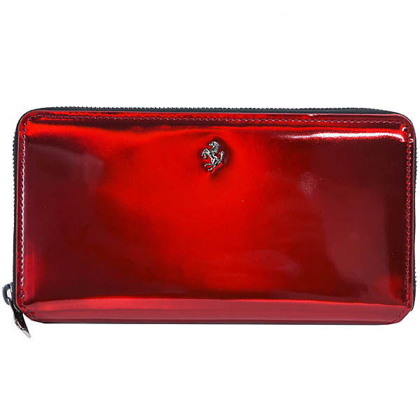 Ferrari Genuine Hyper Sonic Round Zip Wallet