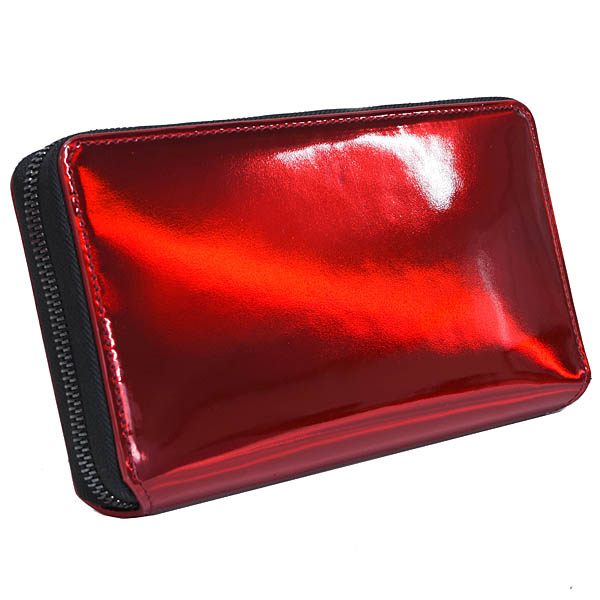 Ferrari Genuine Hyper Sonic Round Zip Wallet