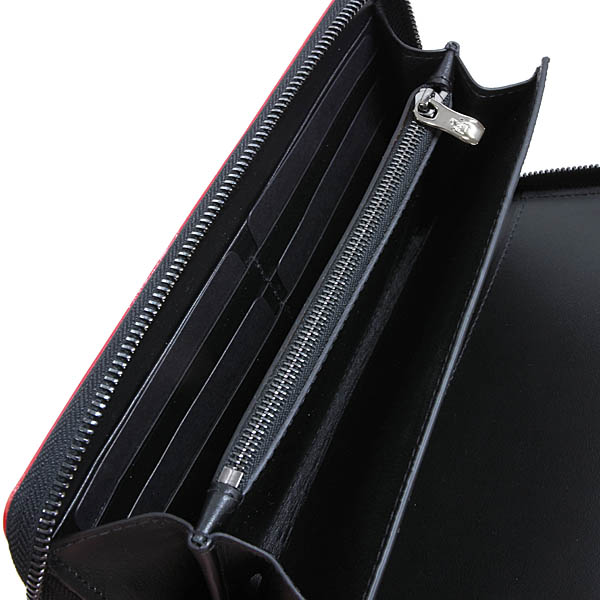 Ferrari Genuine Hyper Sonic Round Zip Wallet