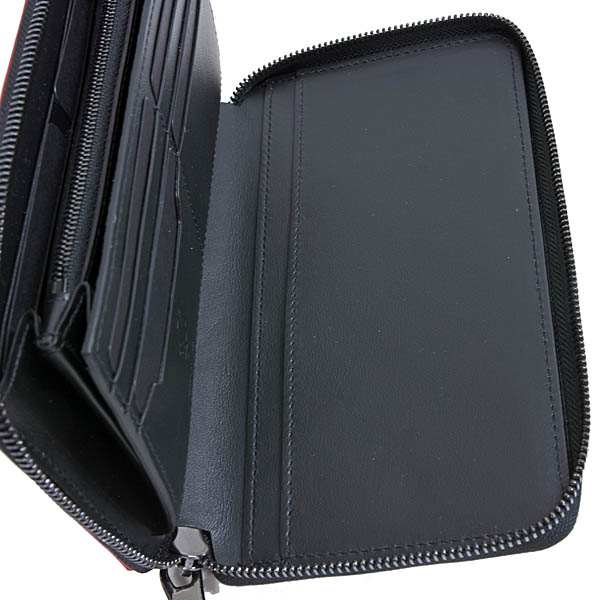 Ferrari Genuine Hyper Sonic Round Zip Wallet