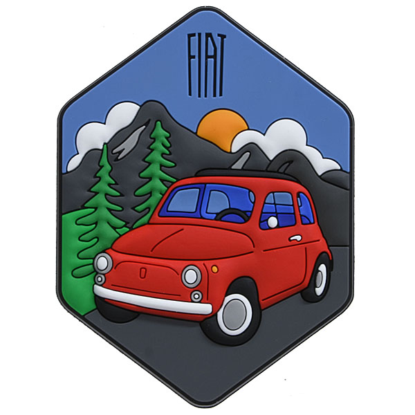 FIAT Official Nuova 500 Rubber Magnet