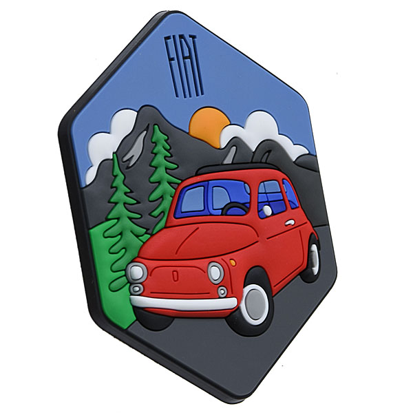 FIAT Official Nuova 500 Rubber Magnet