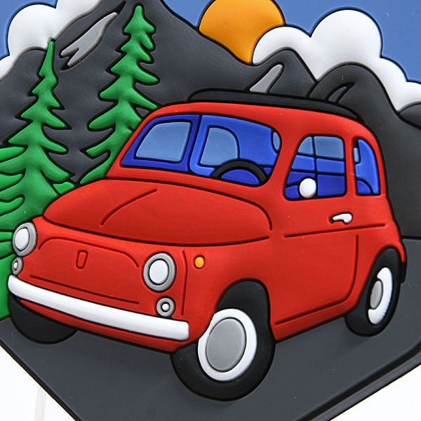 FIAT Official Nuova 500 Rubber Magnet