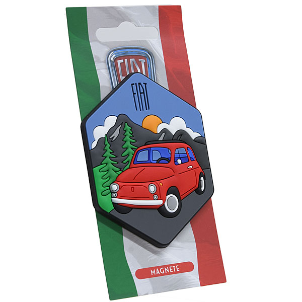FIAT Official Nuova 500 Rubber Magnet