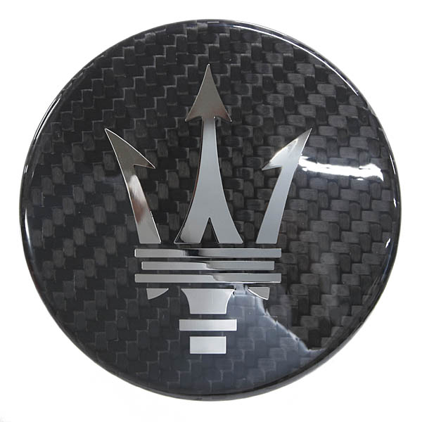 MASERATI Genuine Wheel Hub Cap (Carbon)