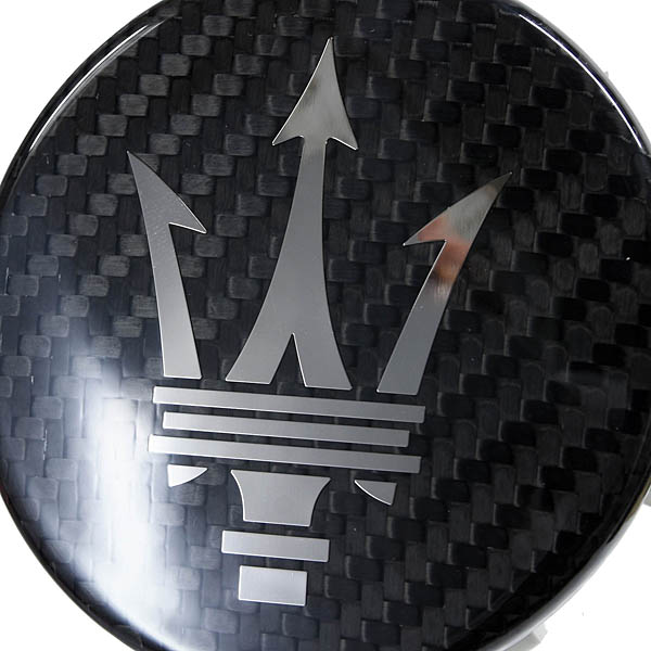 MASERATI Genuine Wheel Hub Cap (Carbon)