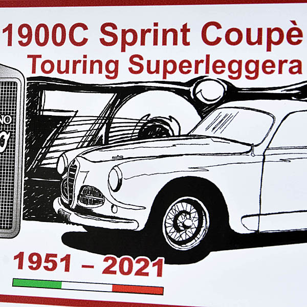 Alfa Romeo 1900C Sprint Coupe 70��ǯ��ǰ���ƥå��� by RIA(Registro Italiano Alfa Romeo)