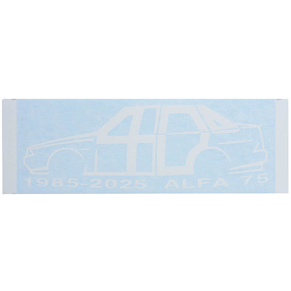 Alfa Romeo 75 40ǯǰƥå(ۥ磻) by RIA(Registro Italiano Alfa Romeo)