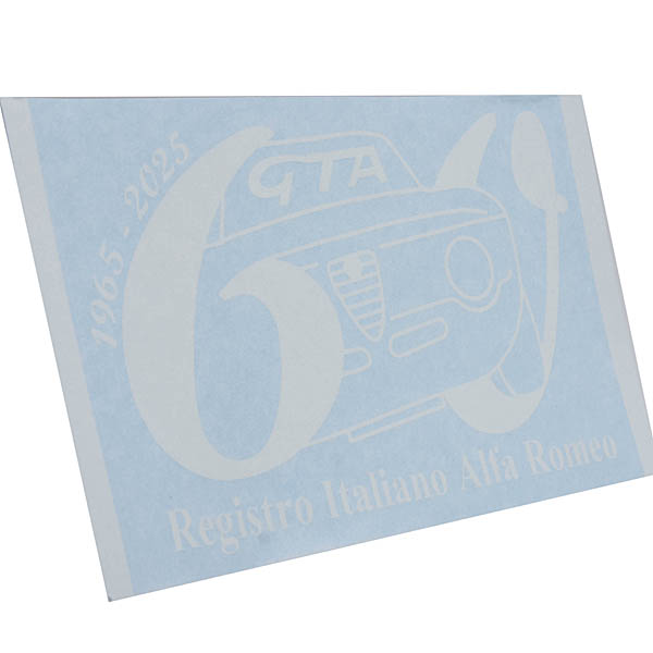 Alfa Romeo Giulia GTA 60周年記念ステッカー