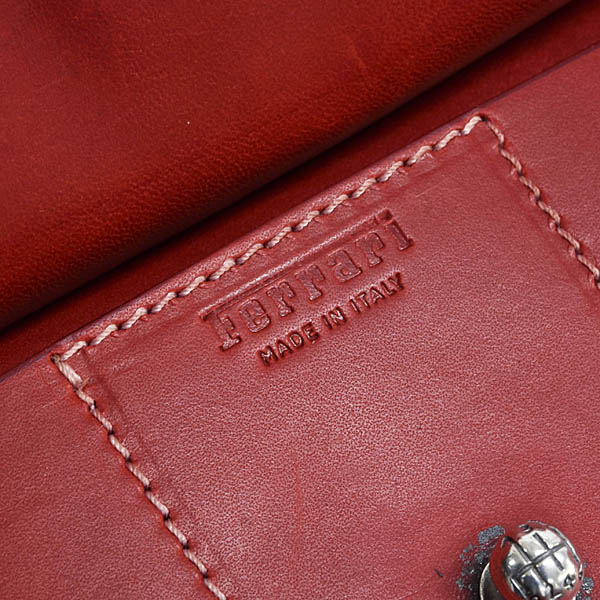 Ferrari Genuine leather Pouch (Red)