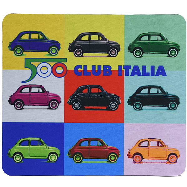 FIAT 500 Club Italiaオフィシャルマウスパッド